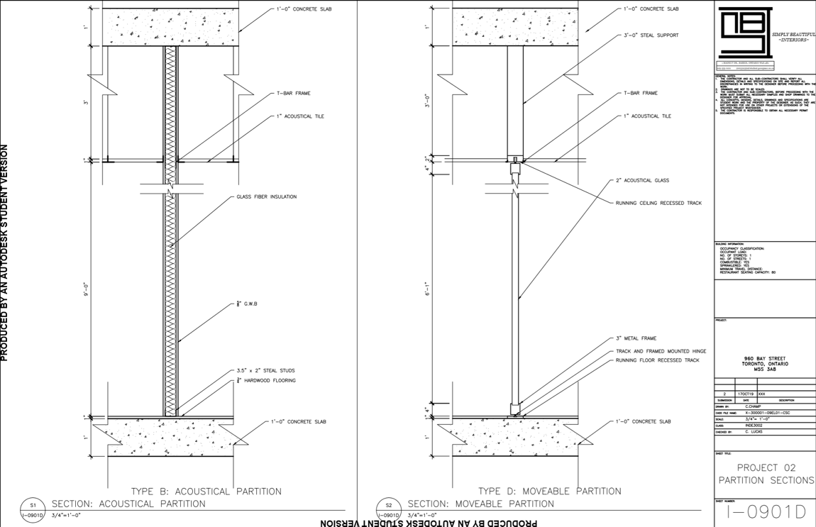 Wall Sections