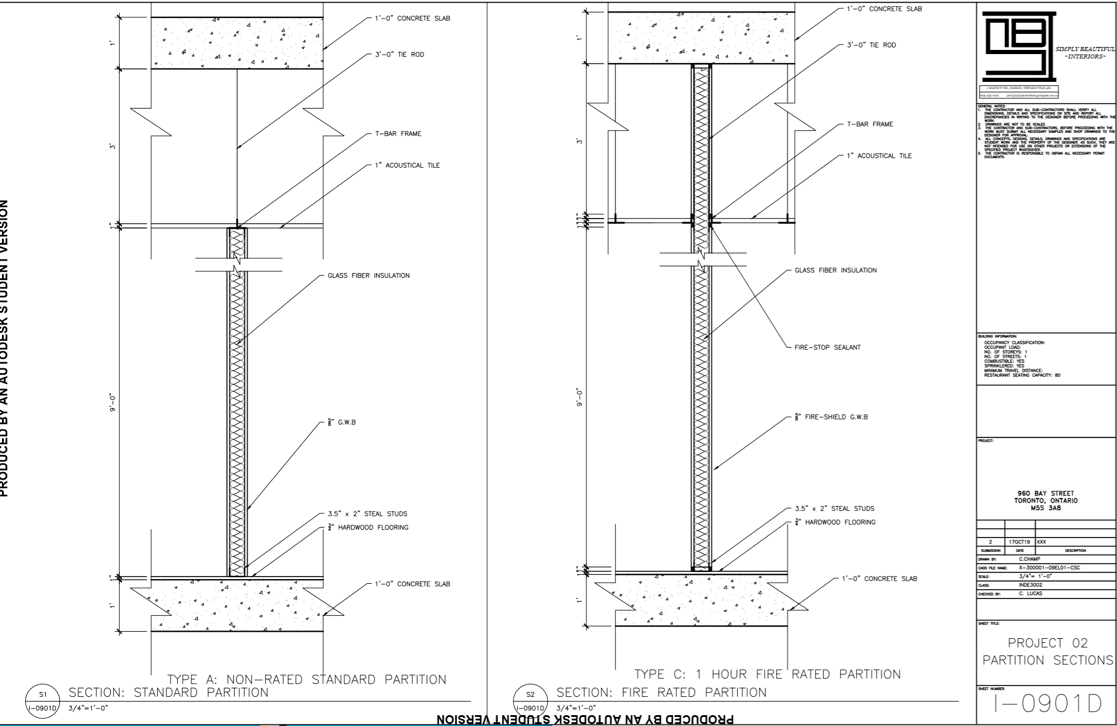 Wall Sections